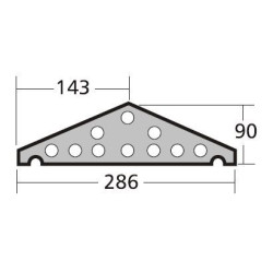 CEGŁA KSZTAŁTOWA ROBEN MELBOURNE NF16 TYP 119