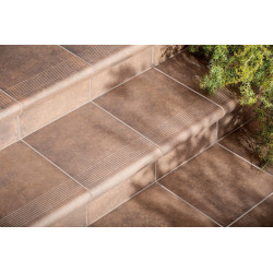 PŁYTKA STOPNICOWA PROSTA V-SHAPE COTTAGE CARDAMOM 300x320/50x9mm OPAKOWANIE 4sztuki